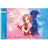 Альбом для рисования на спирали 24 л.A4 Хатбер Волшебный мир аниме
