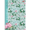 Тетрадь на спирали 80 л.A4 клетка Хатбер Floral collection