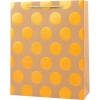 Пакет бумажный подарочный 26x32x10 см deVente 9041115 Polka dots