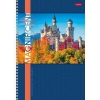 Тетрадь на спирали 96 л.A4 клетка Хатбер Великолепные замки