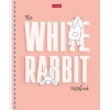 Тетрадь на спирали 48 л.A5 клетка Хатбер Следуй за белым кроликом