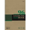 Тетрадь на спирали 96 л.A4 клетка Хатбер Экобук (крафт)