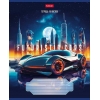 Тетрадь 18 л.A5 клетка Хатбер Futuristic cars
