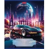 Тетрадь 18 л.A5 клетка Хатбер Futuristic cars
