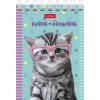 Блокнот на спирали 40 л.A7 Хатбер Котята